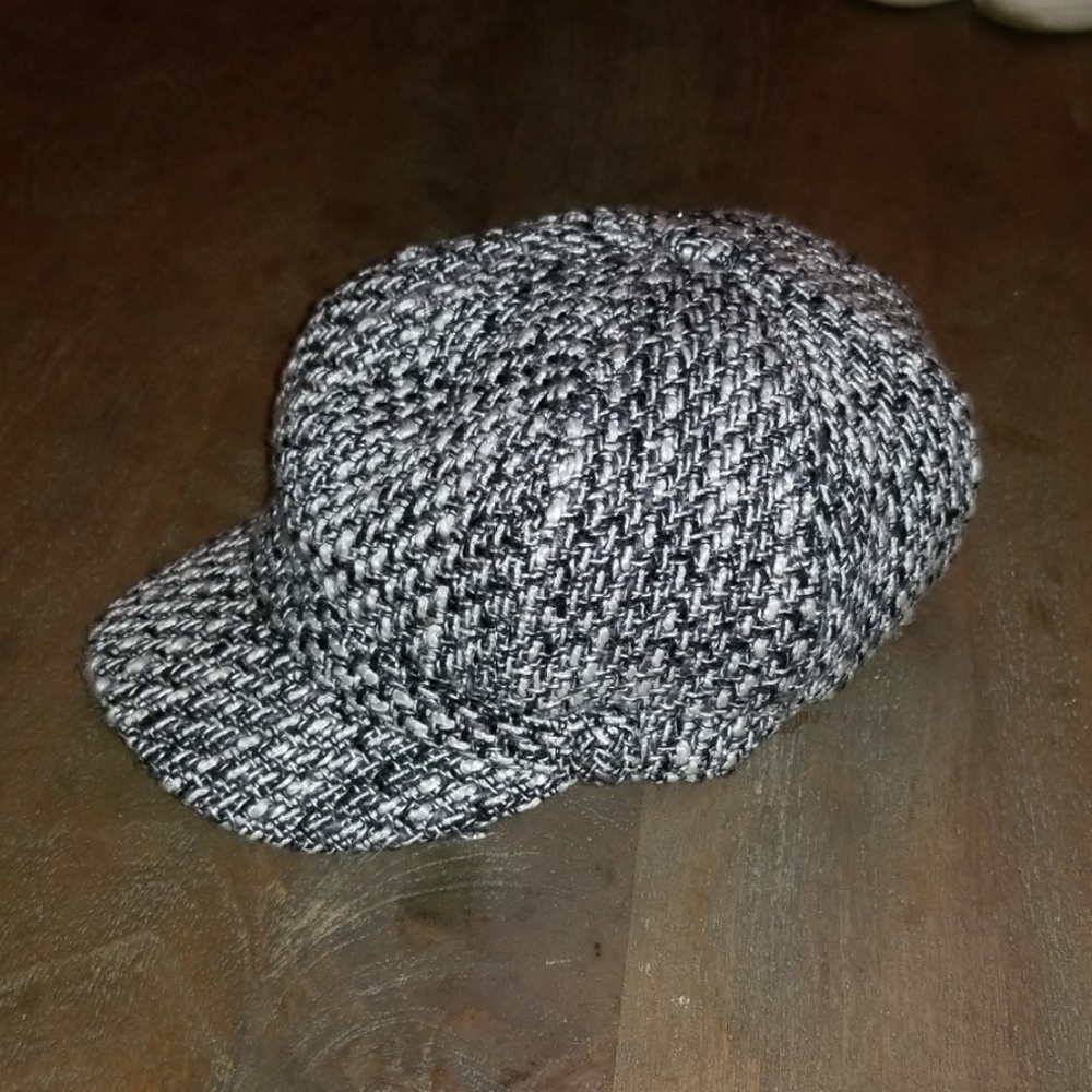 [David and Young] Tweed Plaid Cabi with PU Tab - Picture 4 of 5